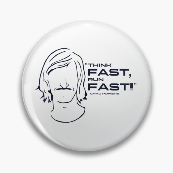 Item preview, Chad Powers Think Fast, Run Fast  designed and sold by ivettemaudeux.