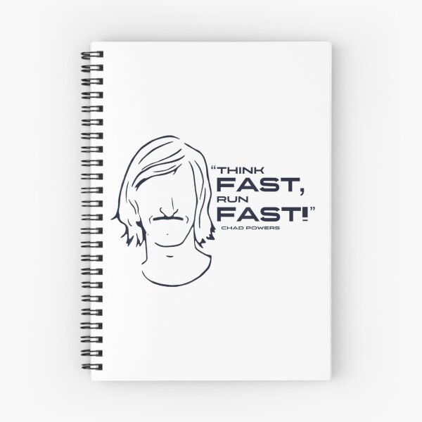 Item preview, Chad Powers Think Fast, Run Fast  designed and sold by ivettemaudeux.