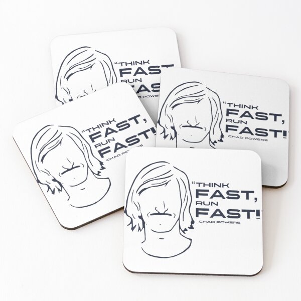 Item preview, Chad Powers Think Fast, Run Fast  designed and sold by ivettemaudeux.