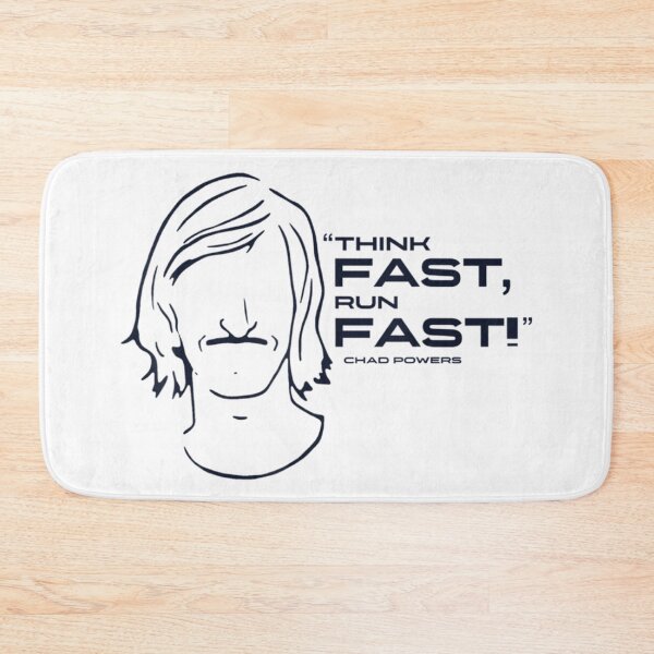 Item preview, Chad Powers Think Fast, Run Fast  designed and sold by ivettemaudeux.
