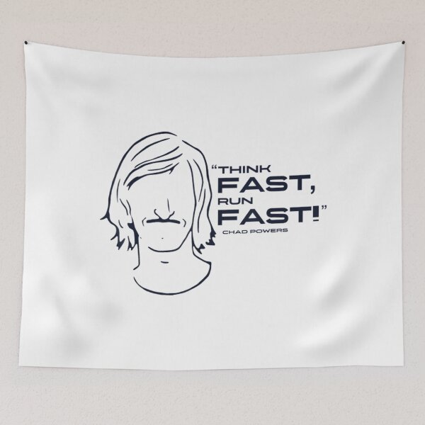 Item preview, Chad Powers Think Fast, Run Fast  designed and sold by ivettemaudeux.
