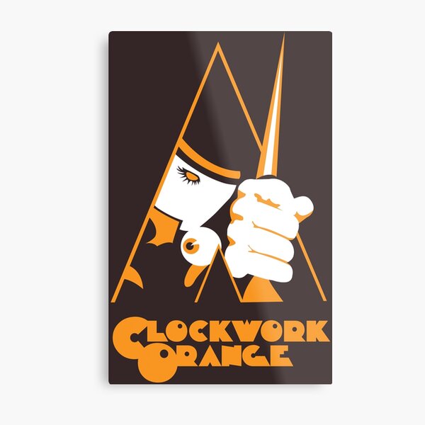 CLOCKWORK ORANGE Metal Print