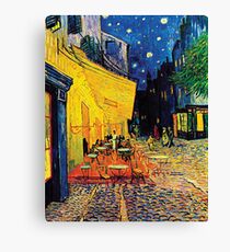 Vincent Van Gogh - Cafe Terrace at Night Canvas Print