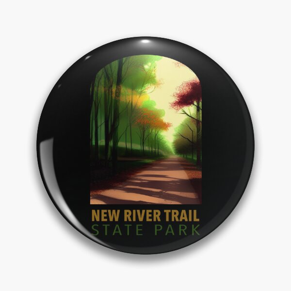 Item preview, New River Trail State Park Virginia designed and sold by CattlettArt.