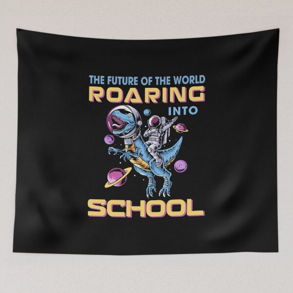 Item preview, The Future Of The World Roaring Into School Back To School Dinosaur Kindergarten designed and sold by amyotrestoy26.