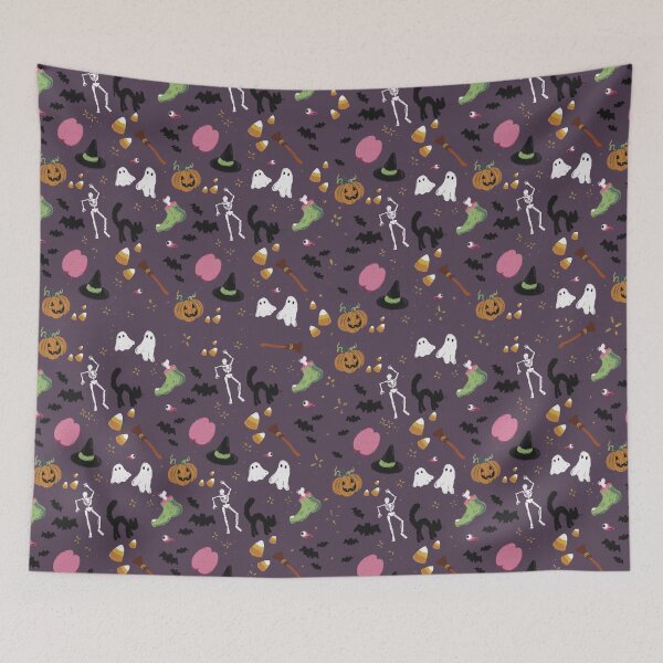 Item preview, Cute halloween pattern  designed and sold by Wakeandmake1.