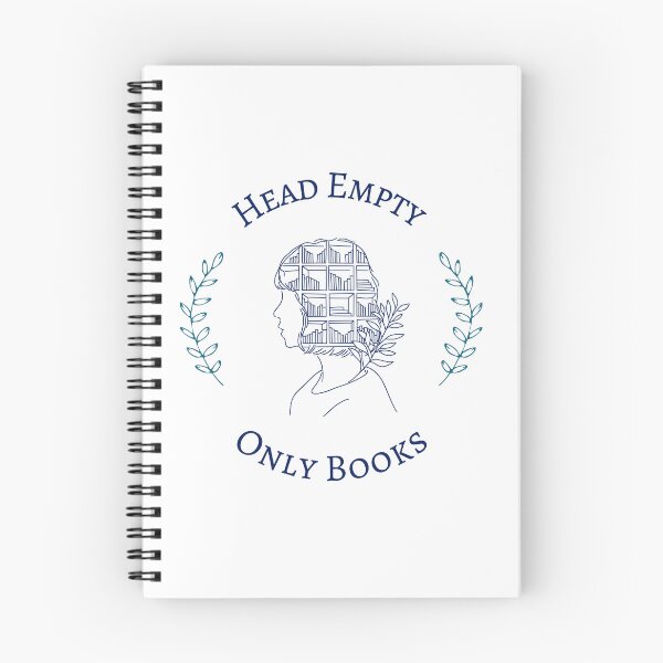 Item preview, Head Empty, Only Books designed and sold by MysteriesBooks.