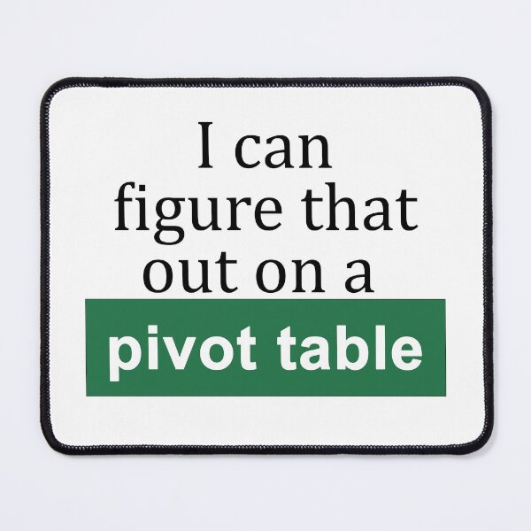 Item preview, I can Figure That Out on A Pivot Table designed and sold by ThePurpleFrog.