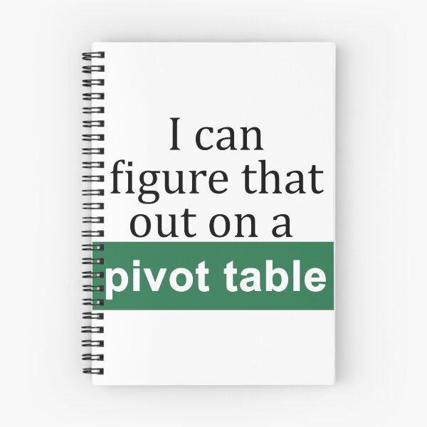 Item preview, I can Figure That Out on A Pivot Table designed and sold by ThePurpleFrog.