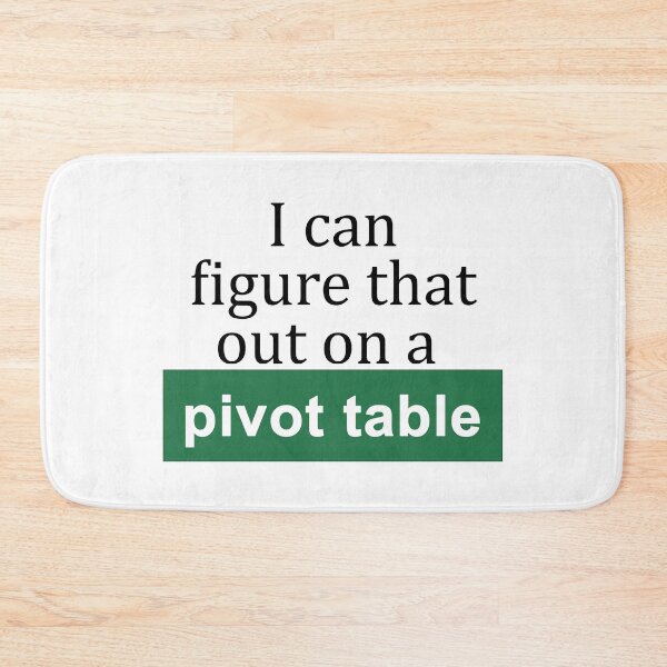 Item preview, I can Figure That Out on A Pivot Table designed and sold by ThePurpleFrog.
