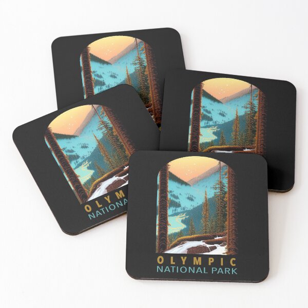 Item preview, Olympic National Park Washington designed and sold by CattlettArt.
