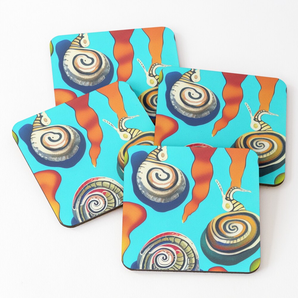 Item preview, Coasters (Set of 4) designed and sold by TrapperWeasel.