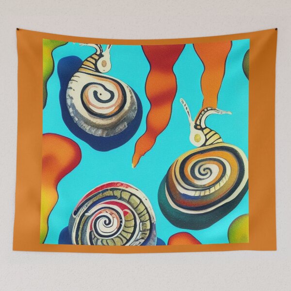 Item preview, Snails Pattern designed and sold by Ashley Gagnon.