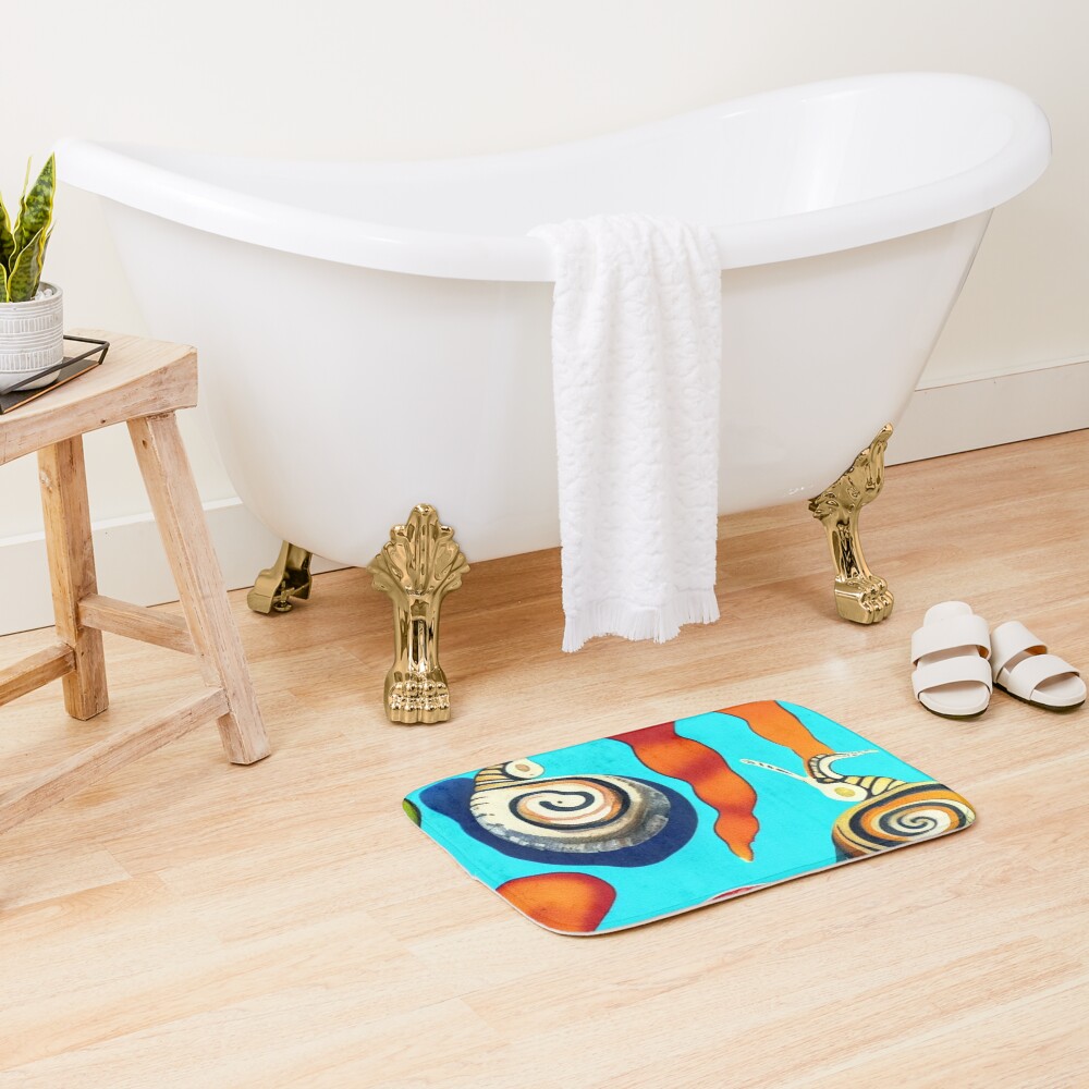 Item preview, Bath Mat designed and sold by TrapperWeasel.