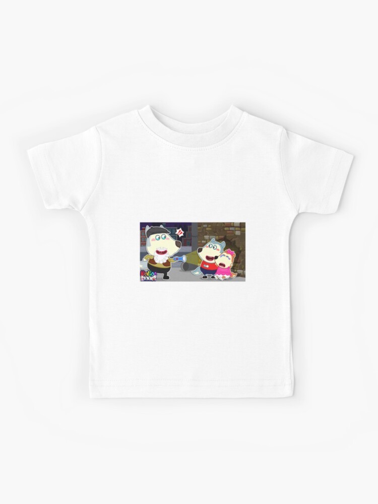 Wolfoo family cartoon | Kids T-Shirt