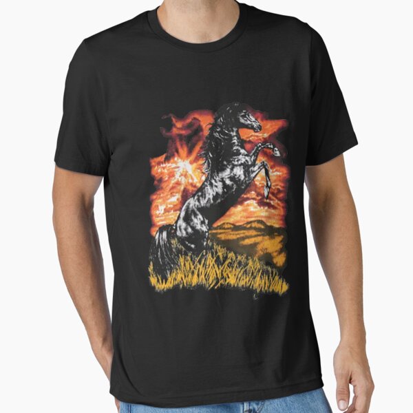 Vista previa del artículo con la obra «Charlie kelly caballo siempre soleado clásico», diseñado y vendido por ivettemaudeux.