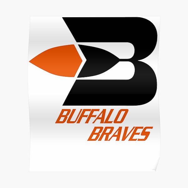 Best seller buffalo braves logo merchandise Poster for Sale by  EmeryWakefield