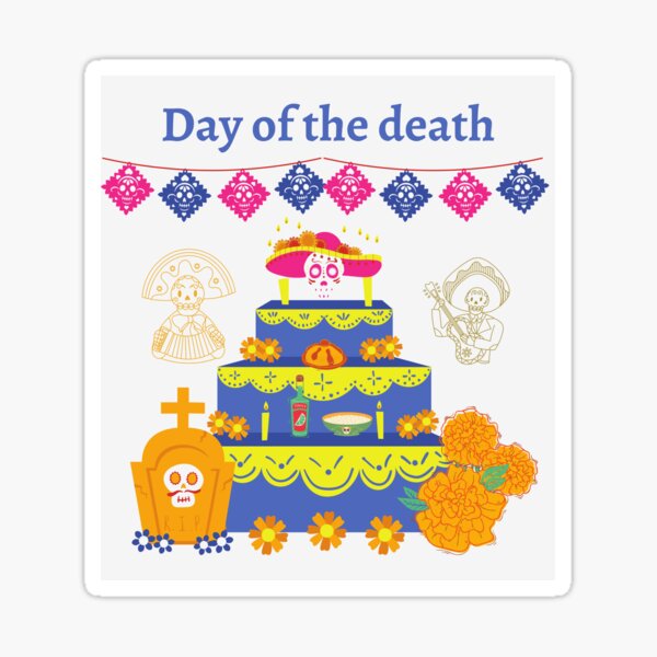 Item preview, day of the dead mexican festivities designed and sold by ArteJuanca.