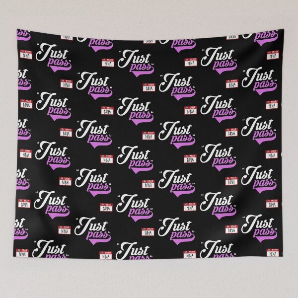 Item preview, Just pass... - Nina, Office Space designed and sold by Sticker Up.