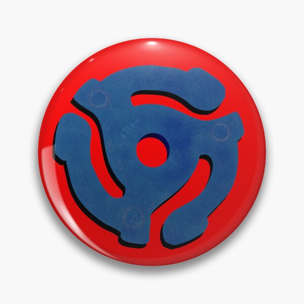 Item preview, Vinyl 45 Record Center Blue (Spider Adaptor) designed and sold by Grepthor.