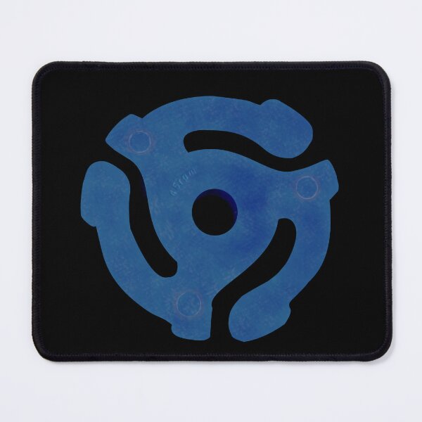Item preview, Vinyl 45 Record Center Blue (Spider Adaptor) designed and sold by Grepthor.
