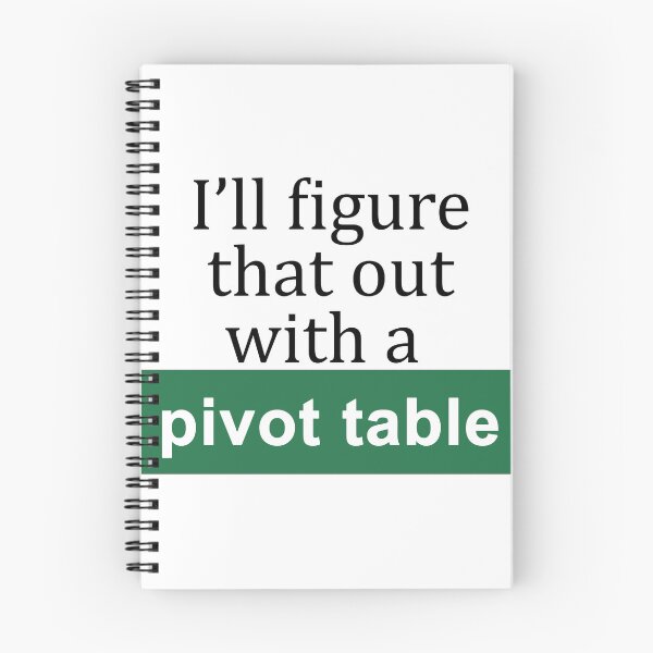 Item preview, I'll Figure That Out on A Pivot Table designed and sold by ThePurpleFrog.