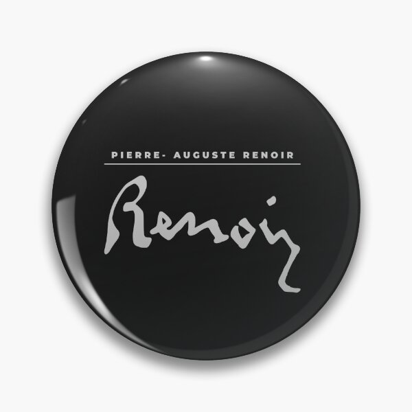 Item preview, Pierre Auguste Renoir signature t-shirt designed and sold by CMYKStudio.