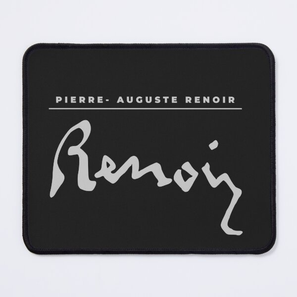 Item preview, Pierre Auguste Renoir signature t-shirt designed and sold by CMYKStudio.
