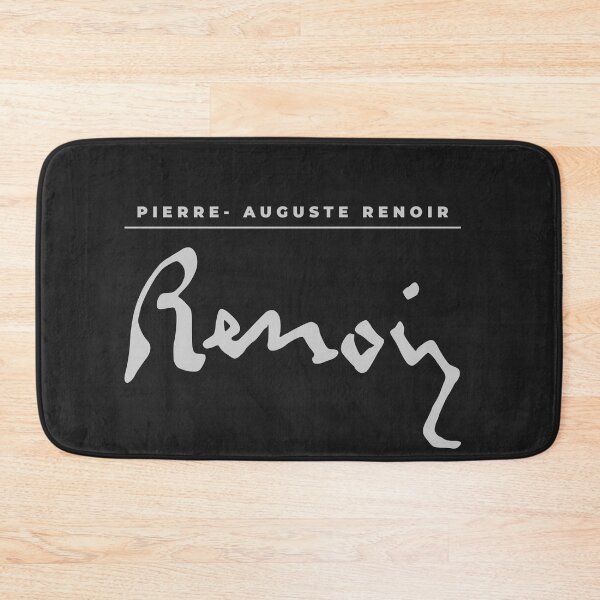 Item preview, Pierre Auguste Renoir signature t-shirt designed and sold by CMYKStudio.