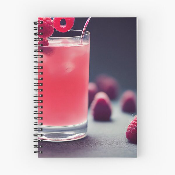 Item preview, Beautiful raspberry cocktail, food photography, computer AI generated art designed and sold by SvetlanaSF.