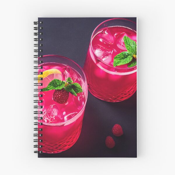 Item preview, Beautiful raspberry cocktail, food photography, computer AI generated art designed and sold by SvetlanaSF.