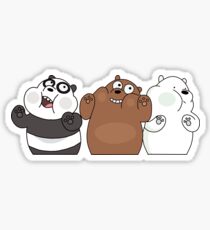 We Bare Bears Sticker