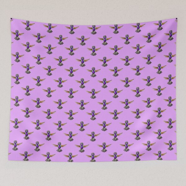 Item preview, Velvet-Purple Coronet Hummingbird Version 005 designed and sold by TheCornerLady.
