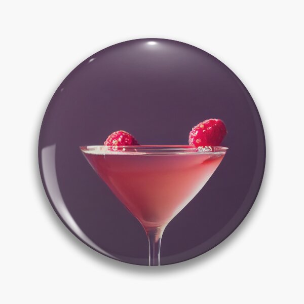 Item preview, Beautiful raspberry cocktail, food photography, computer AI generated art designed and sold by SvetlanaSF.