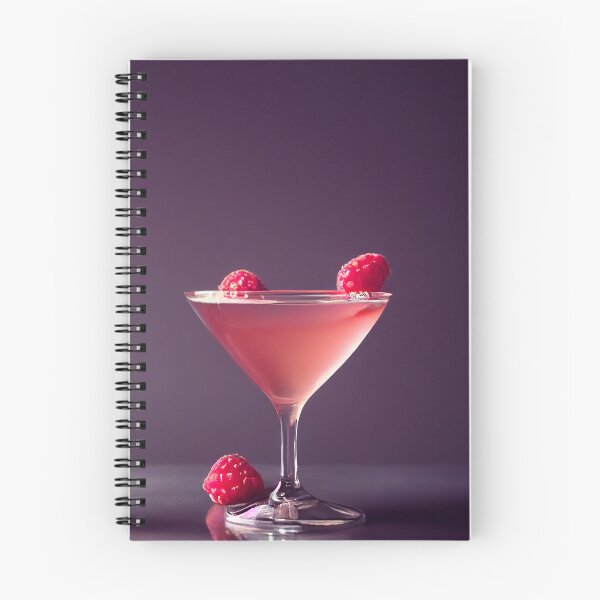 Item preview, Beautiful raspberry cocktail, food photography, computer AI generated art designed and sold by SvetlanaSF.
