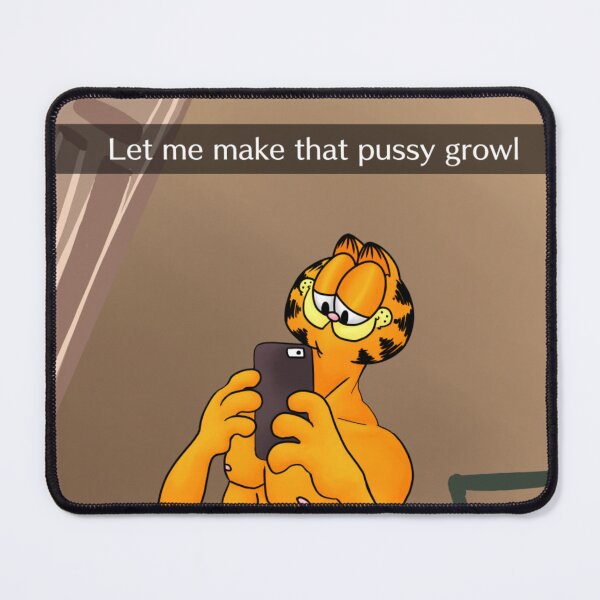 Item preview, Flirting Garfield Snapchat designed and sold by LocalOddity.