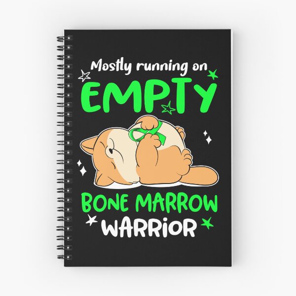 Item preview, Mostly running on Empty Bone Marrow Warrior designed and sold by ElizabethS809.