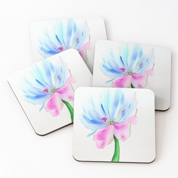 Item preview, Watercolor Flower - Fairytale Colors designed and sold by Beastlykitty.