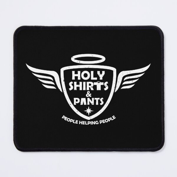 Item preview, Holy Shirts and Pants White Logo designed and sold by DartsAndCrafts.
