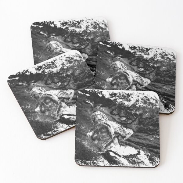 Item preview, Powering Through Dirt - Motocross Racer designed and sold by NaturePrints.