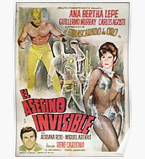 El Asesino Invisible Poster Poster