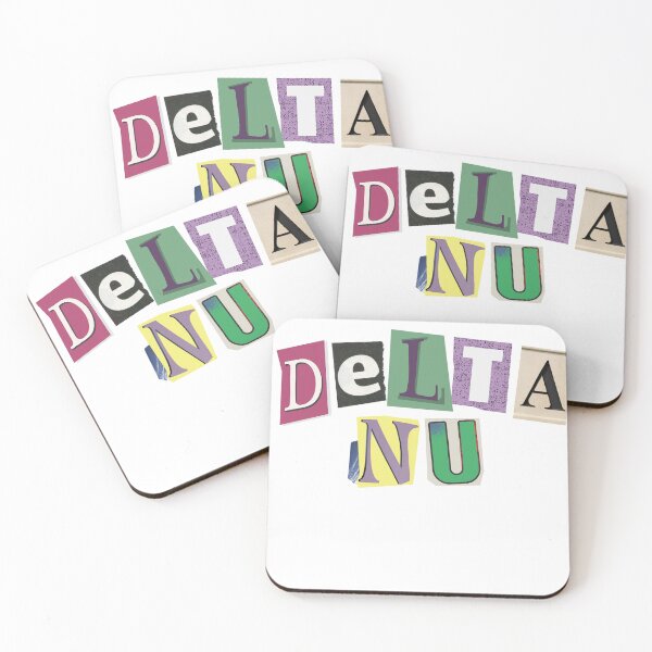 Item preview, Harding Delta Nu DNu Sticker designed and sold by larajharper.