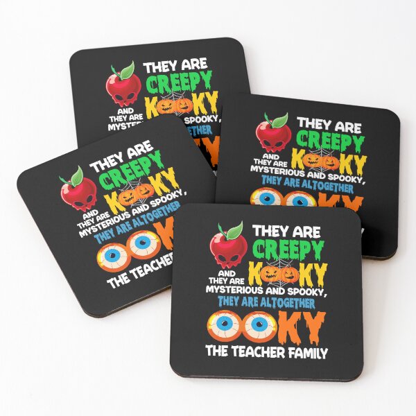 Item preview, They Are Creepy Kooky Mysterious And Spooky Ooky The Teacher Family Halloween Funny designed and sold by kinceymurrap46.