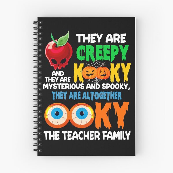 Item preview, They Are Creepy Kooky Mysterious And Spooky Ooky The Teacher Family Halloween Funny designed and sold by kinceymurrap46.