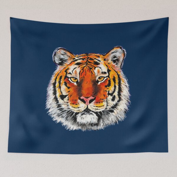 Item preview, Purple and Gold Tiger   designed and sold by OrlandoPolke.