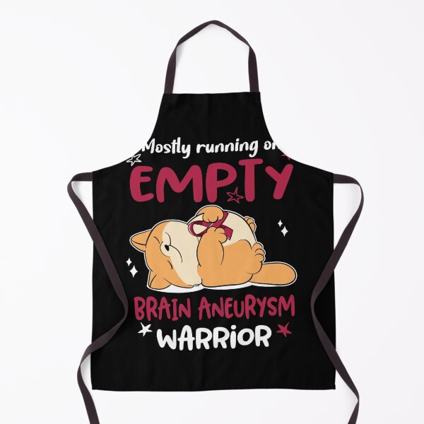 Item preview, Mostly running on Empty Brain Aneurysm Warrior designed and sold by ElizabethS809.