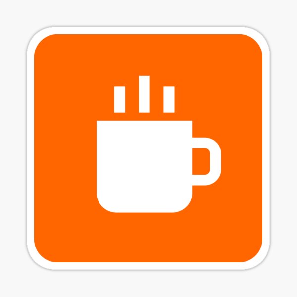 OrangeCup Industries Official Logo Sticker