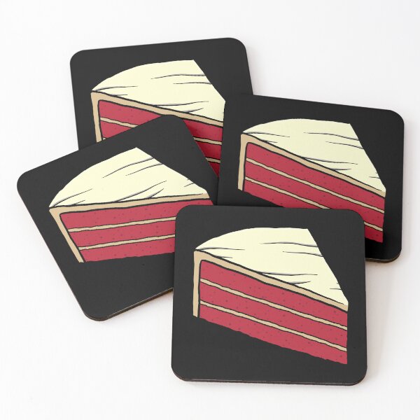 Item preview, Red Velvet Cake Slice designed and sold by jonmlam.