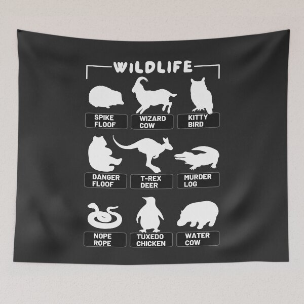 Item preview, Alternate  Animal Names Photo Identification Funny Labels designed and sold by ViewerEqualsPhoton.
