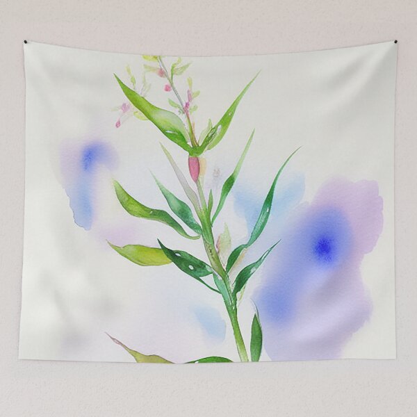 Item preview, Watercolor Flower - Fairytale Colors designed and sold by Beastlykitty.